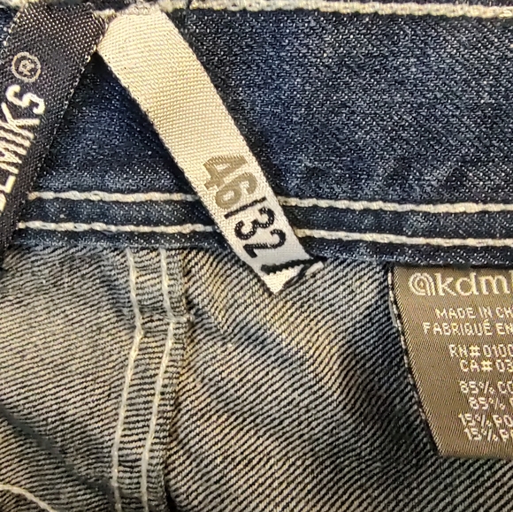 Akademiks Stadium League Men's Relaxed fit Denim Jeans 46 x 32 - Picture 4 of 4